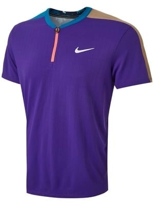 Nike Court Breathe Slam Polo Lila